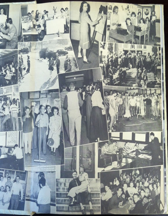 1949 HHS Yearbook Collage 2